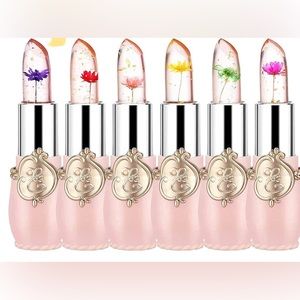 Firstfly Crystal Flower Jelly Lipstick.  Choice of 1 lipstick.